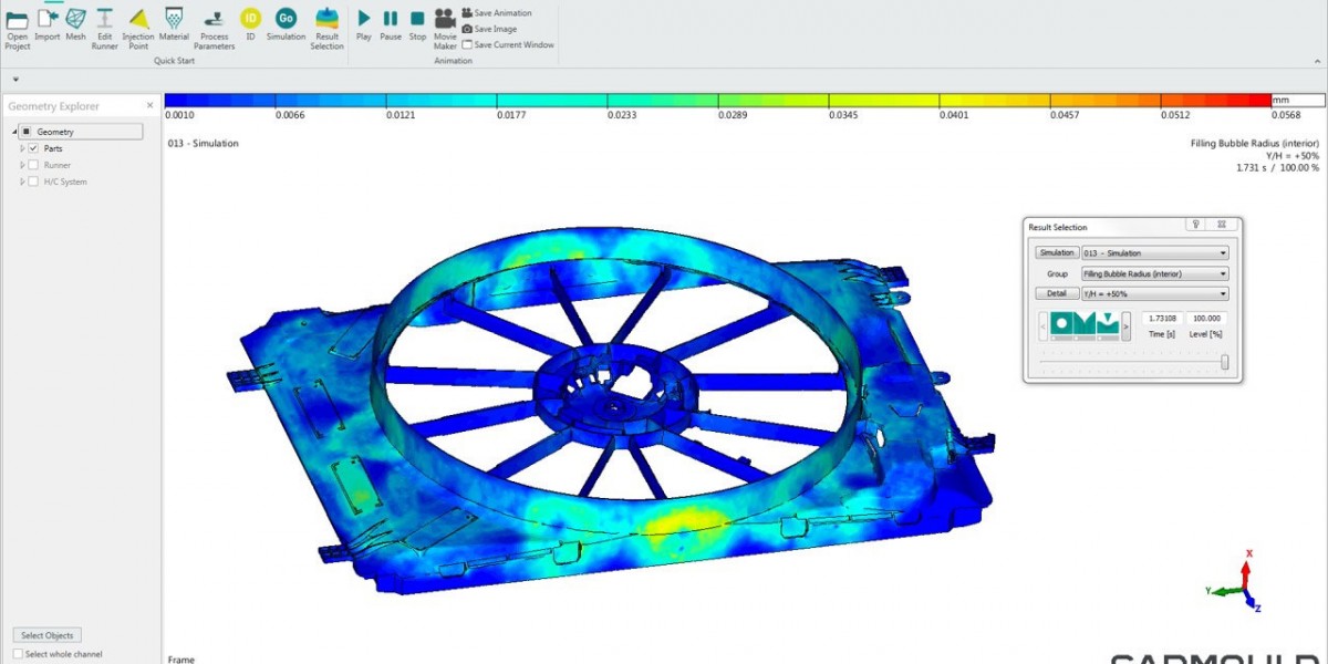 Habosított fröccsöntés